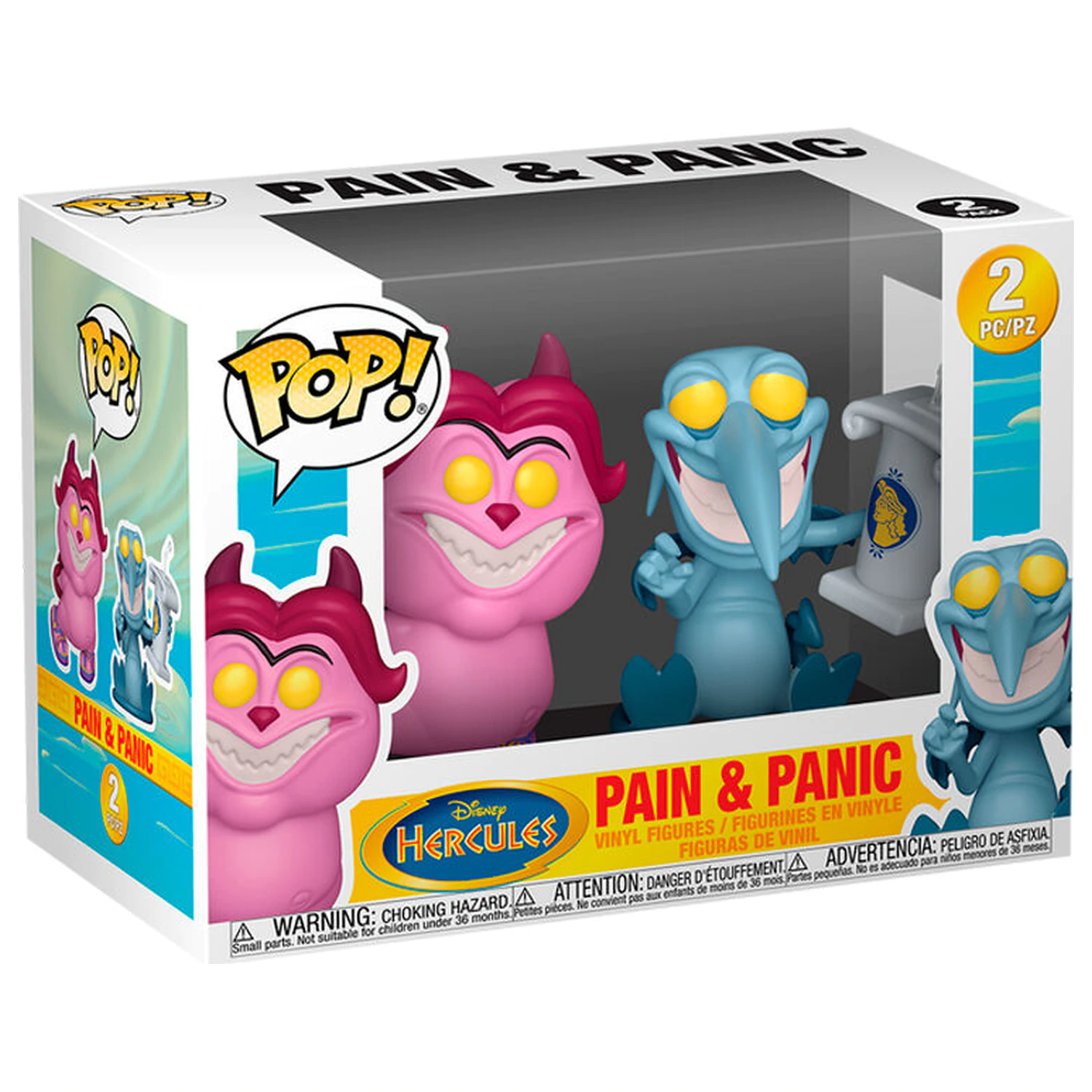 Funko POP figurka Disney Hercules balení 2 figurky Pain & Panic fotografii produktu