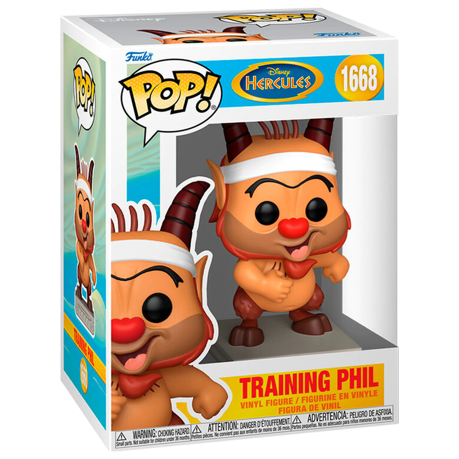 Funko POP figurka Disney Hercules Training Phil fotografii produktu