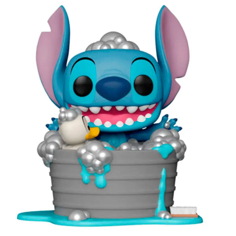 Disney POP! Deluxe vinylová figurka Stitch ve vaně 9 cm fotografii produktu