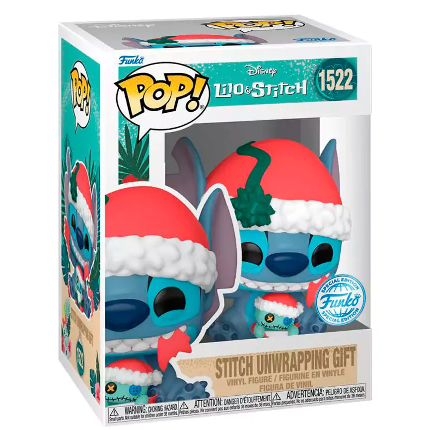 Funko POP figurka Disney Lilo & Stitch - Stitch Rozbalující dárek fotografii produktu