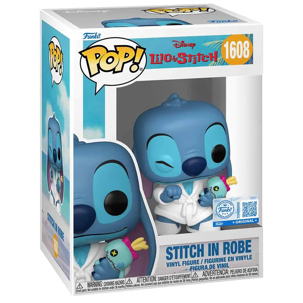Funko POP figurka Disney Lilo & Stitch - Stitch in Robe fotografii produktu