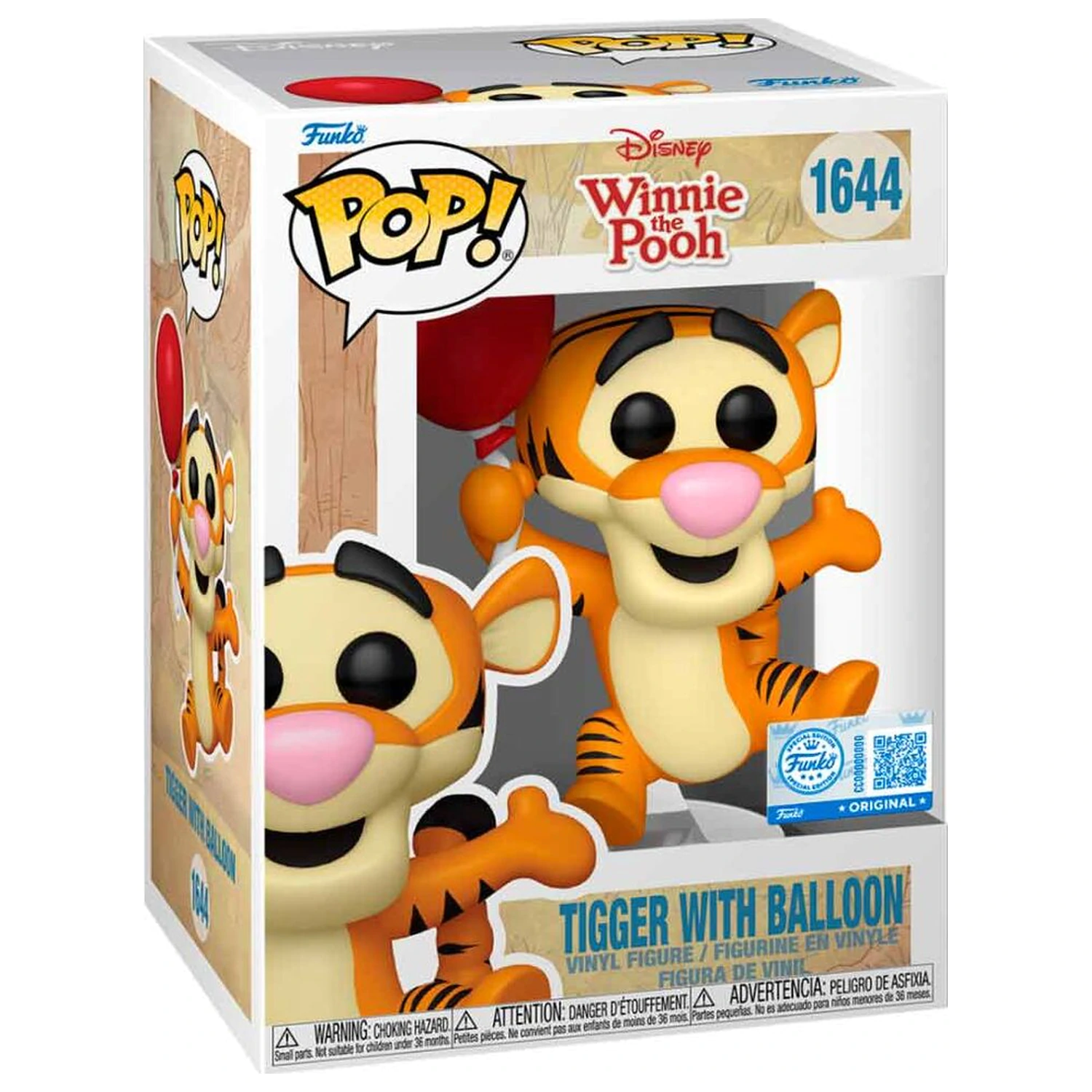 Funko POP figurka Disney Winnie the Pooh Tigger with Ballon fotografii produktu