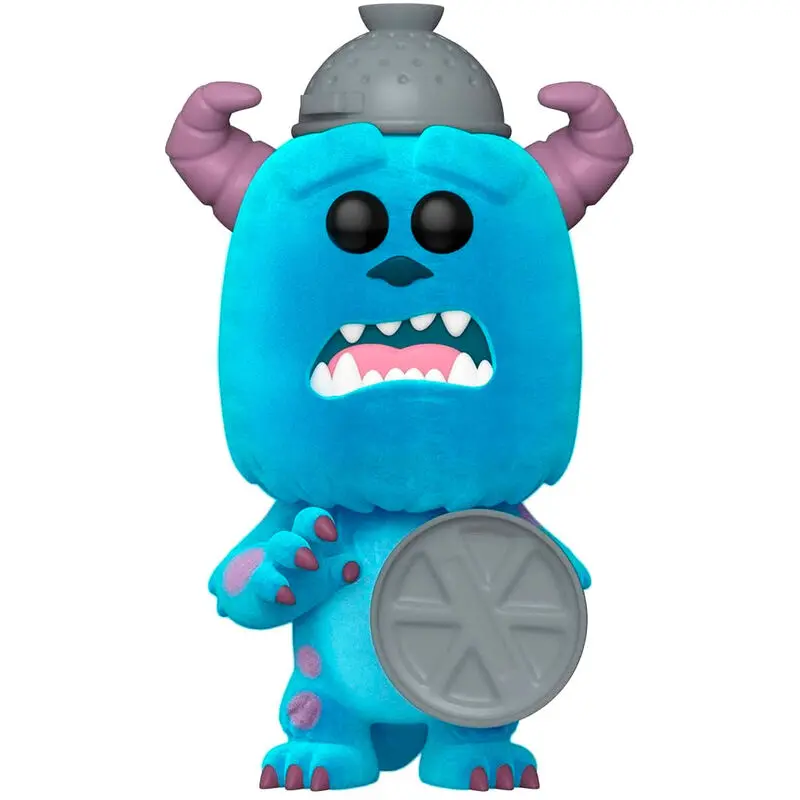 Monsters, Inc. 20th Anniversary POP! Disney Vinyl Figurka Sulley s víkem (Flocked) 9 cm fotografii produktu