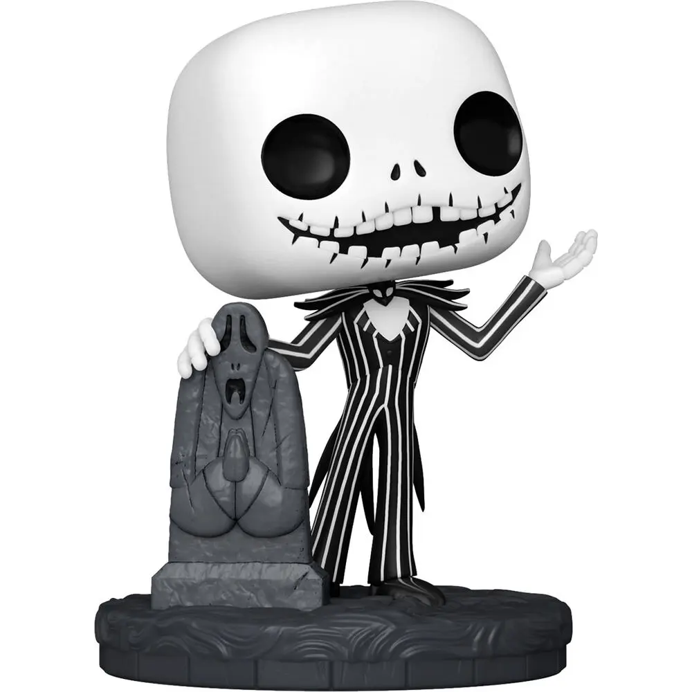 Nightmare before Christmas 30th POP! Disney vinylová figurka Jack s náhrobkem 9 cm fotografii produktu