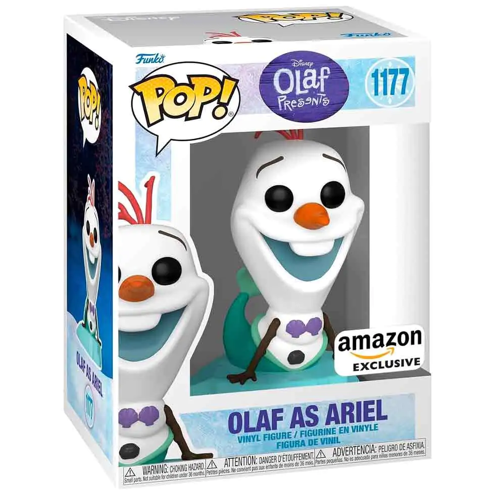 Funko POP figurka Disney Olaf Present - Olaf jako Ariel Exclusive fotografii produktu