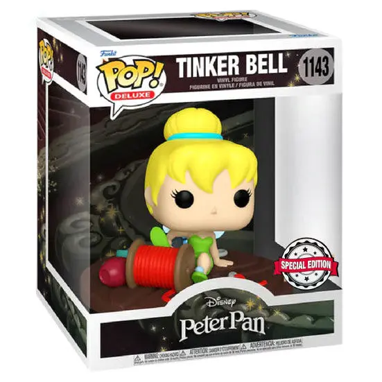 Peter Pan POP! Deluxe vinylová figurka Zvonilka na špulce 9 cm fotografii produktu