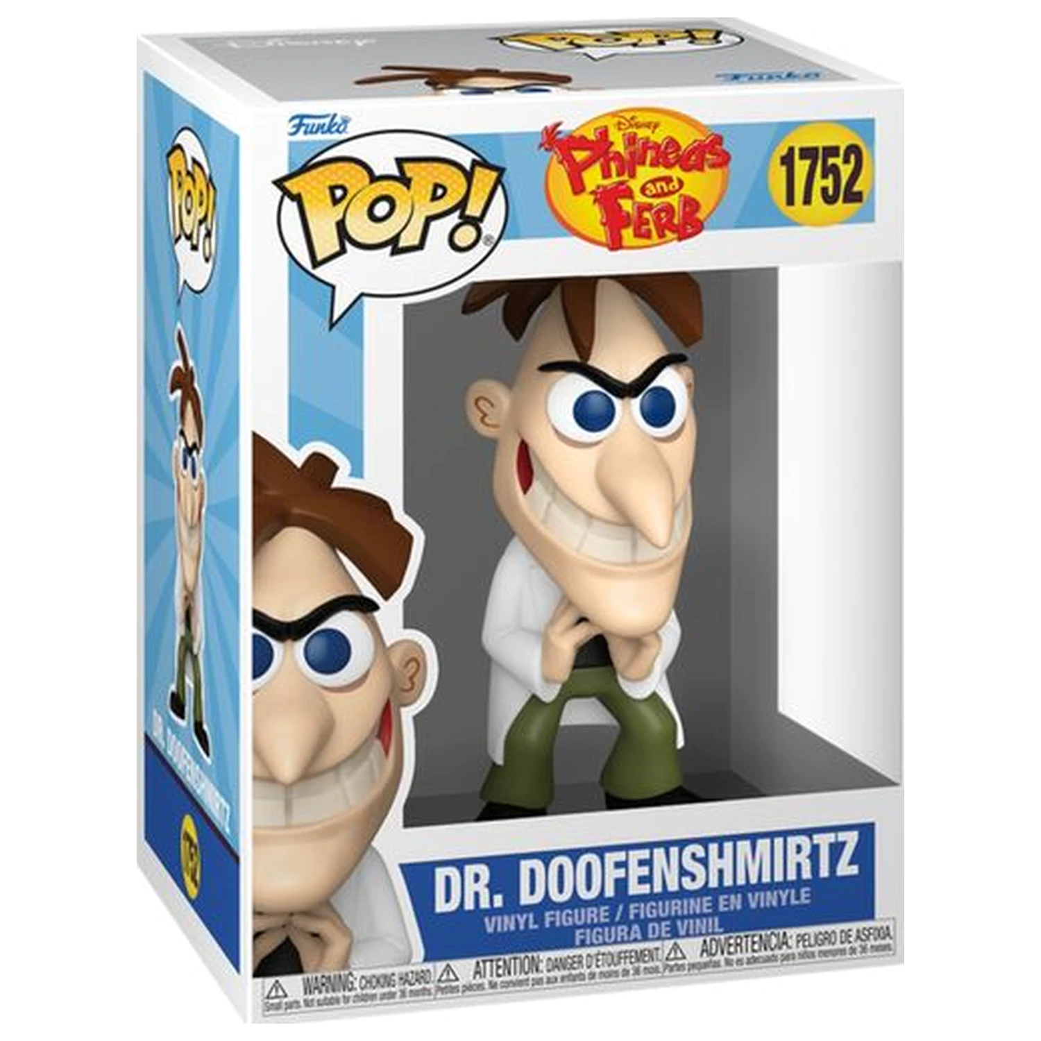 Funko POP figurka Disney Phineas And Ferb Dr. Doofenshmirtz fotografii produktu