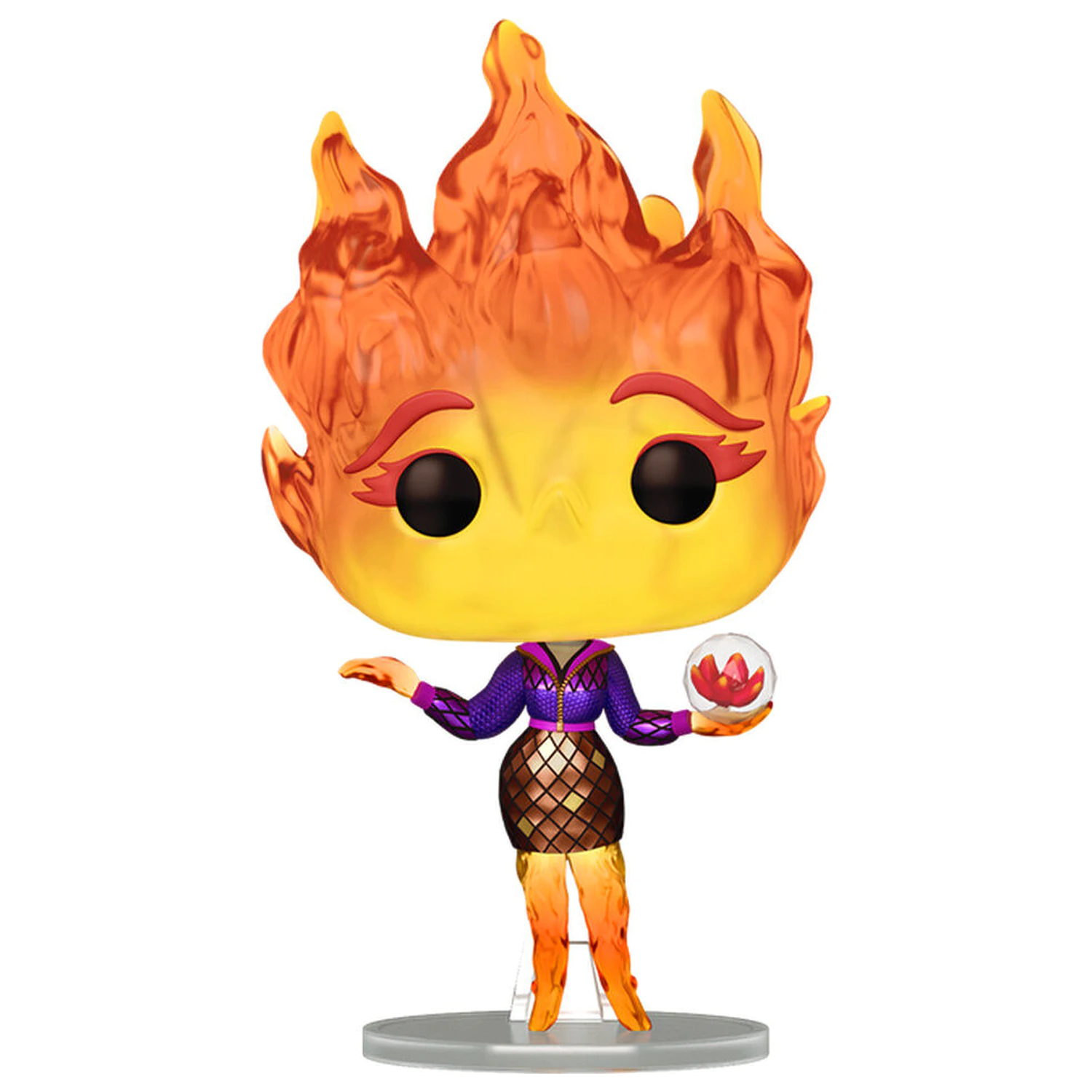 Funko POP figurka Disney Pixar Elemental Ember Lumen s květinou Vivisteria fotografii produktu