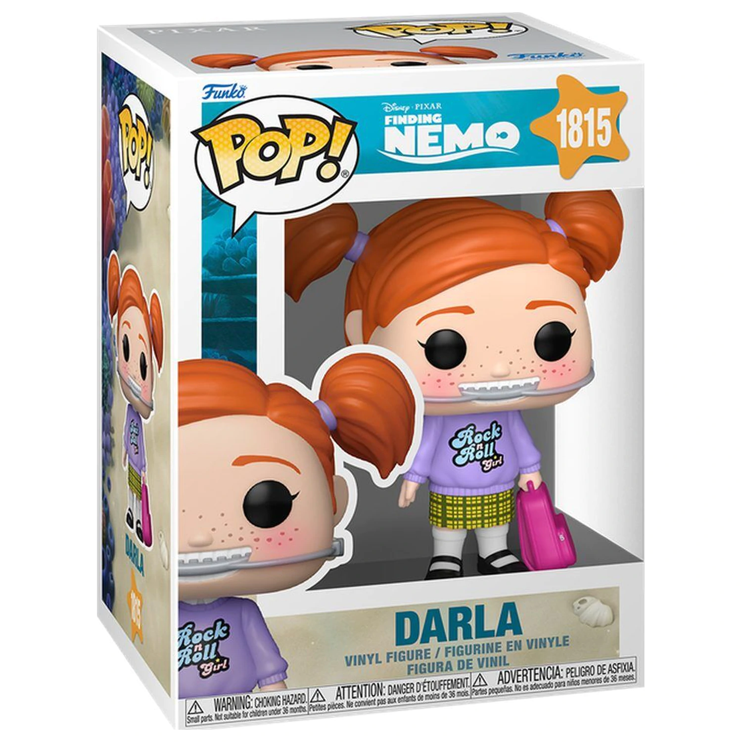 Funko POP figurka Disney Pixar Hledá se Nemo Darla Sherman fotografii produktu