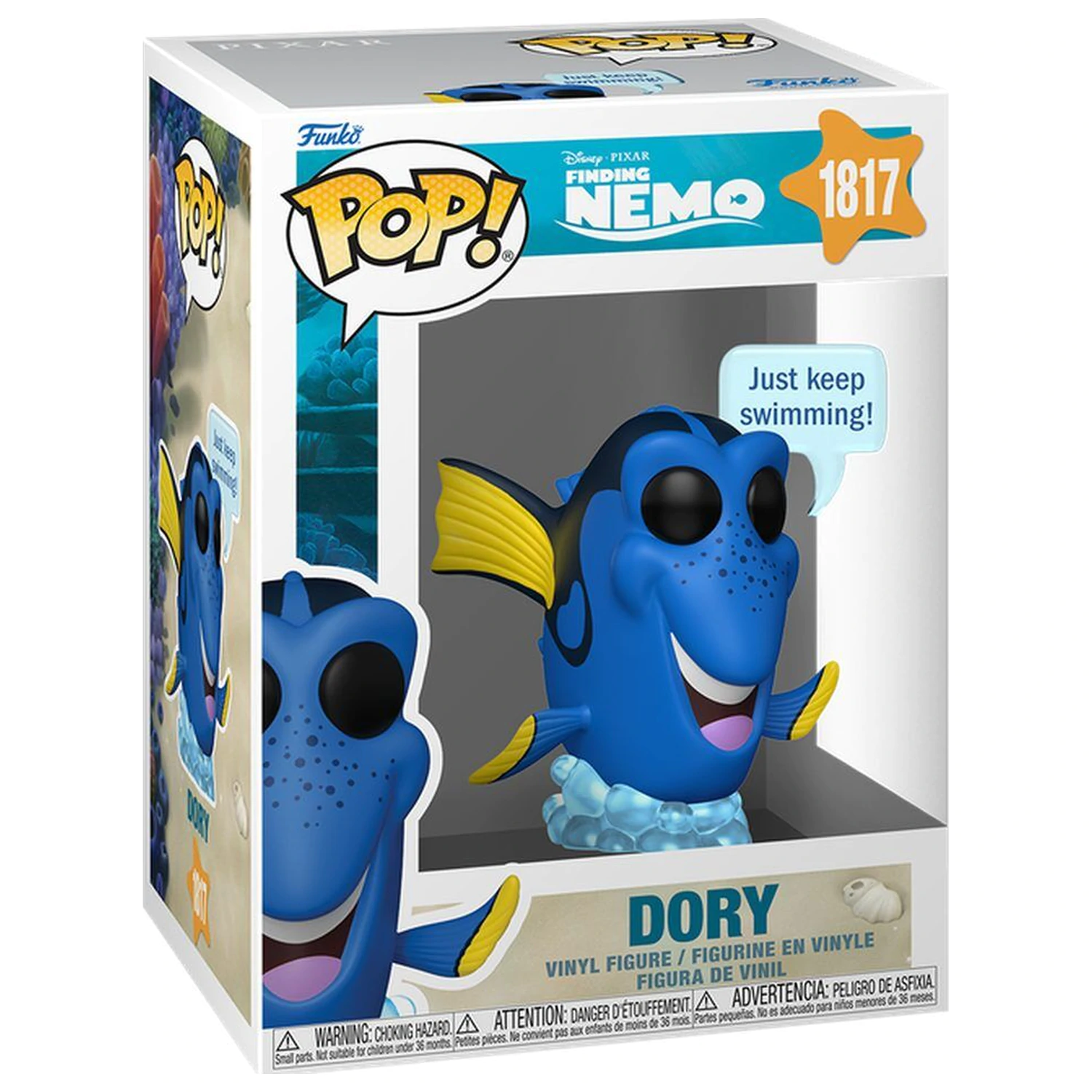 Funko POP figurka Disney Pixar Hledá se Nemo Dory Just Keep Swimming fotografii produktu