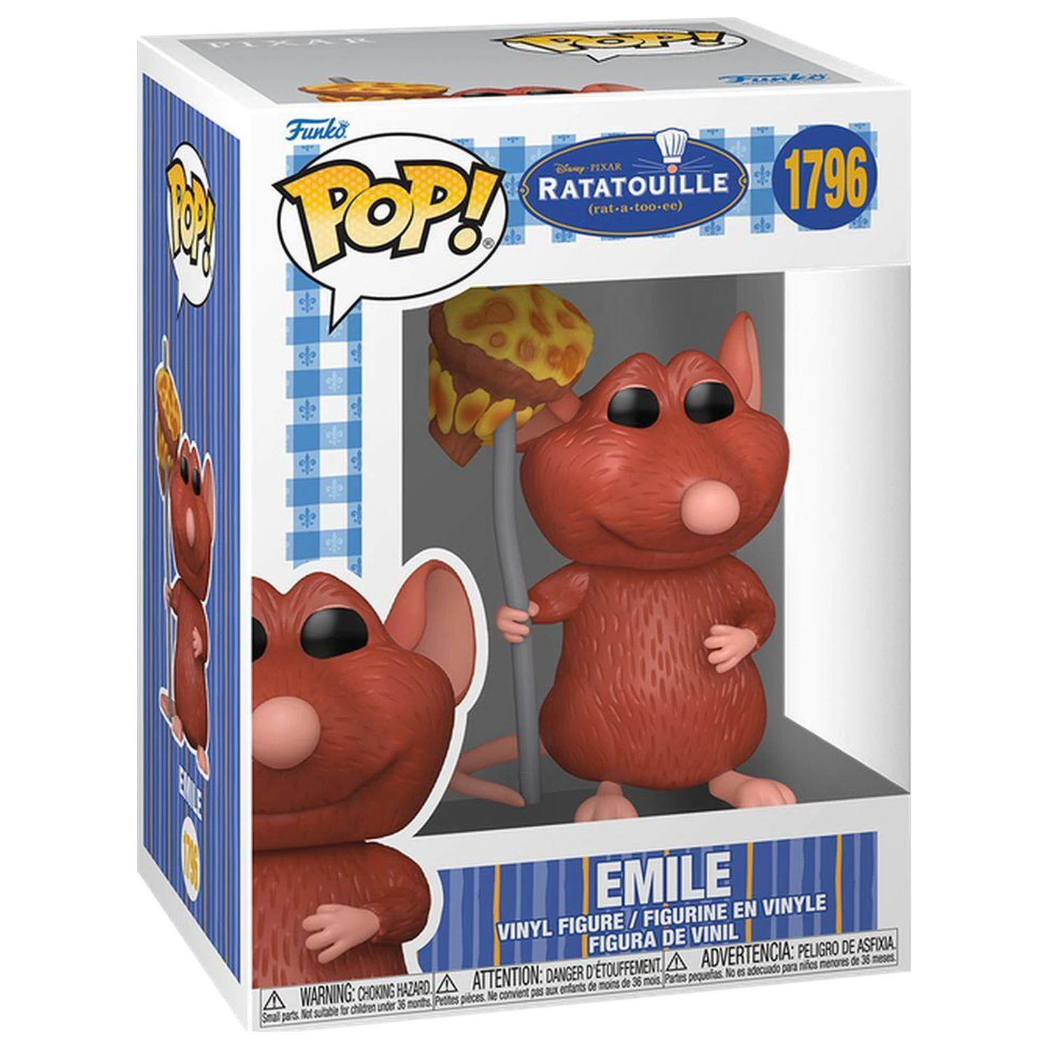 Funko POP figurka Disney Pixar Ratatouille Emile s houbou fotografii produktu