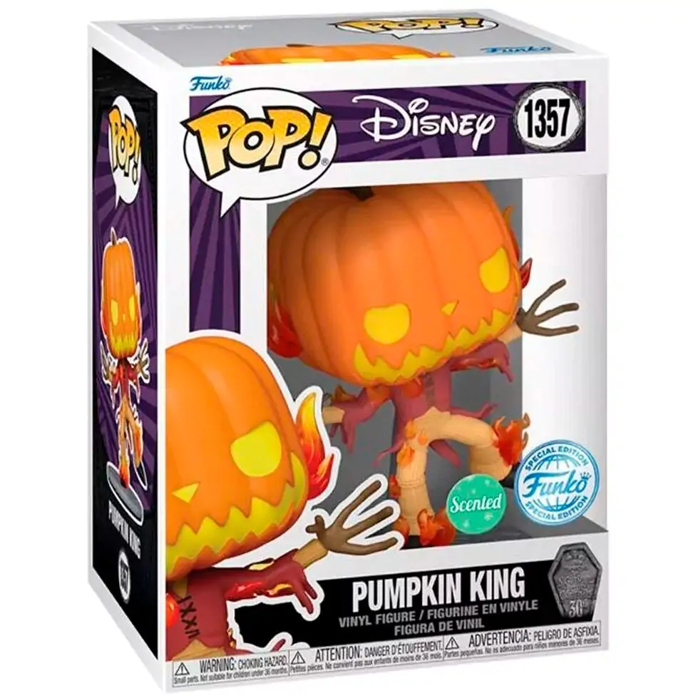 Funko POP figurka Disney Pumpkin King Exclusive fotografii produktu