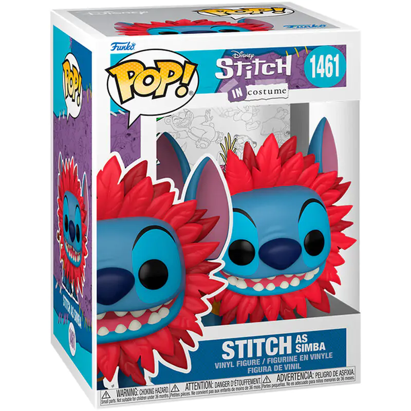 Funko POP figurka Disney Stitch jako Simba fotografii produktu