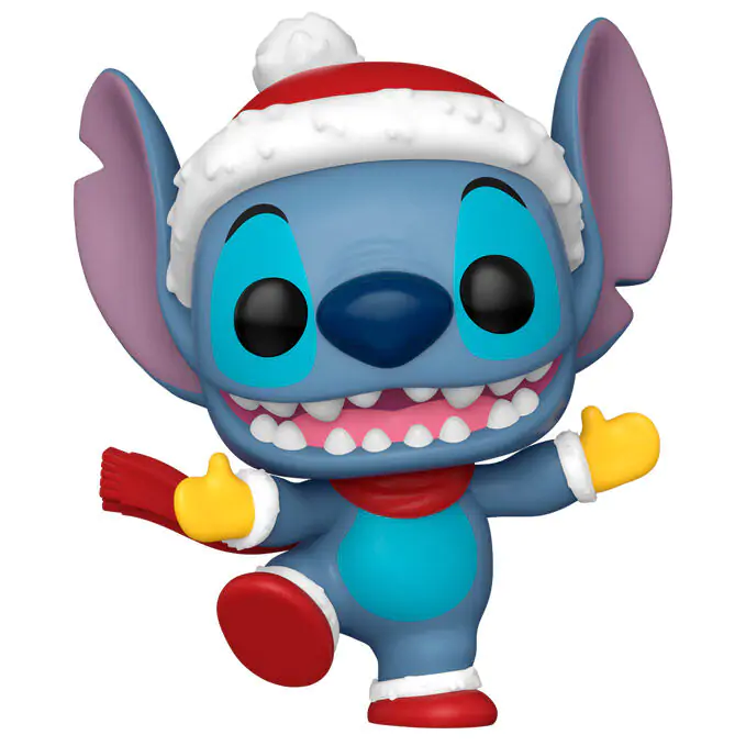 Funko POP figurka Disney Stitch s vánoční čepicí fotografii produktu