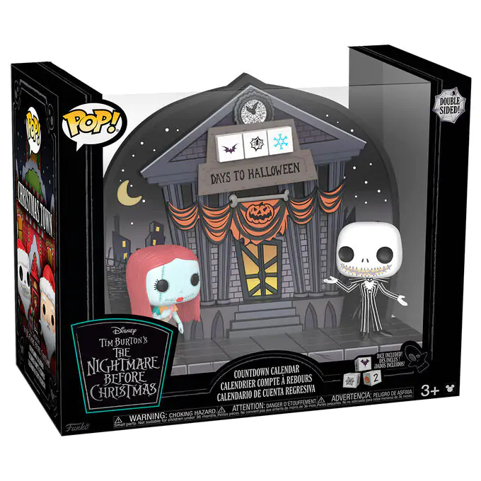 Funko POP figurka Disney The Nightmare Before Christmas oboustranný odpočítávací kalendář fotografii produktu