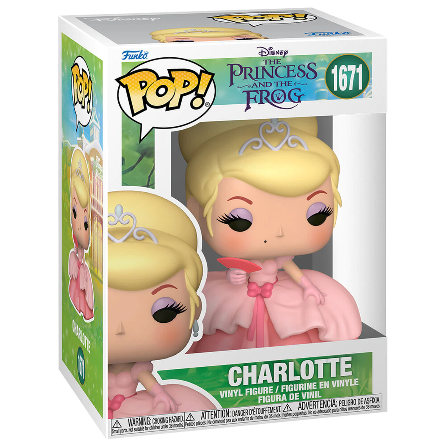 Funko POP figurka Disney The Princess and the Frog Charlotte fotografii produktu