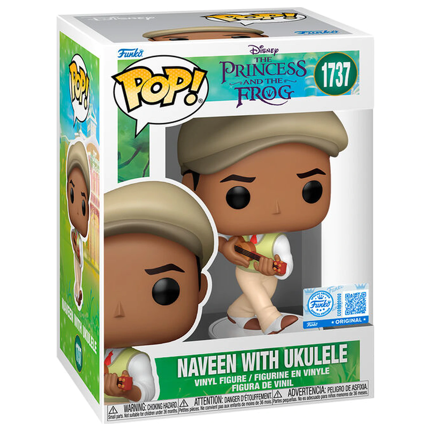 Funko POP figurka Disney The Princess and the Frog Naveen s Ukulele fotografii produktu