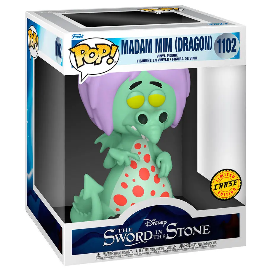 POP figurka Disney The Sword in the Stone Mim as Dragon Chase 15 cm fotografii produktu