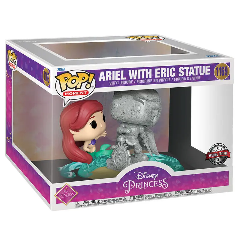 POP figurka Disney Ultimate Princezna Malá Mořská Víla Ariel & Soška Eric Exclusive fotografii produktu