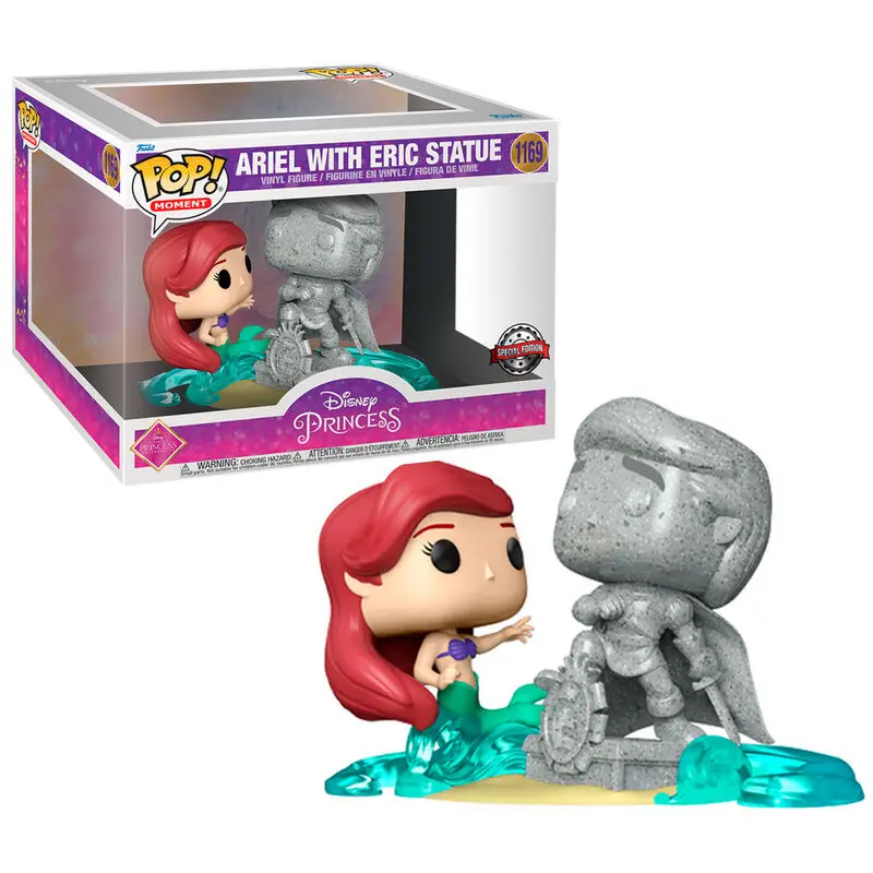 POP figurka Disney Ultimate Princezna Malá Mořská Víla Ariel & Soška Eric Exclusive fotografii produktu