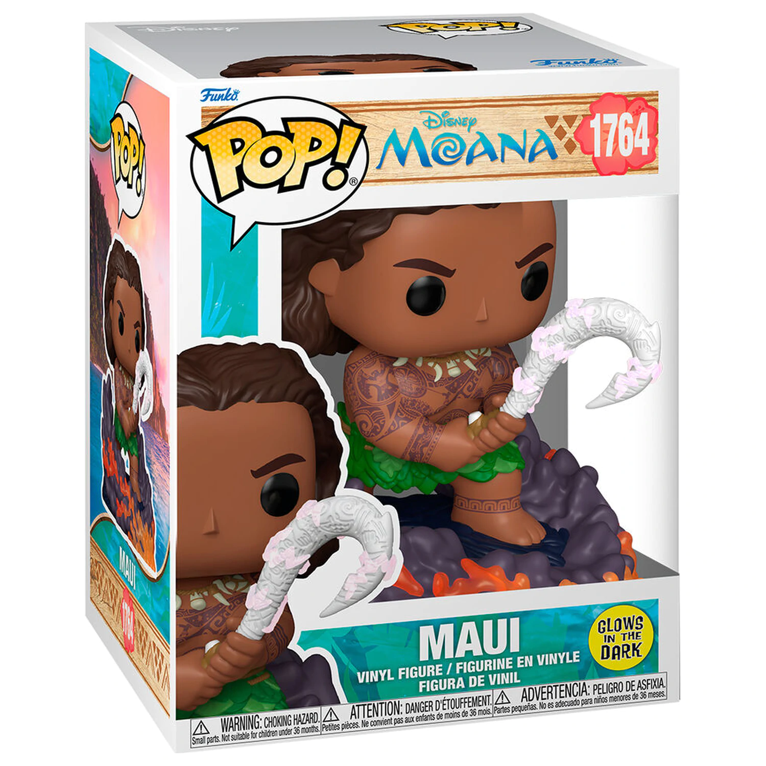 Funko POP figurka Premium Disney Vaiana Moana 3 Maui fotografii produktu