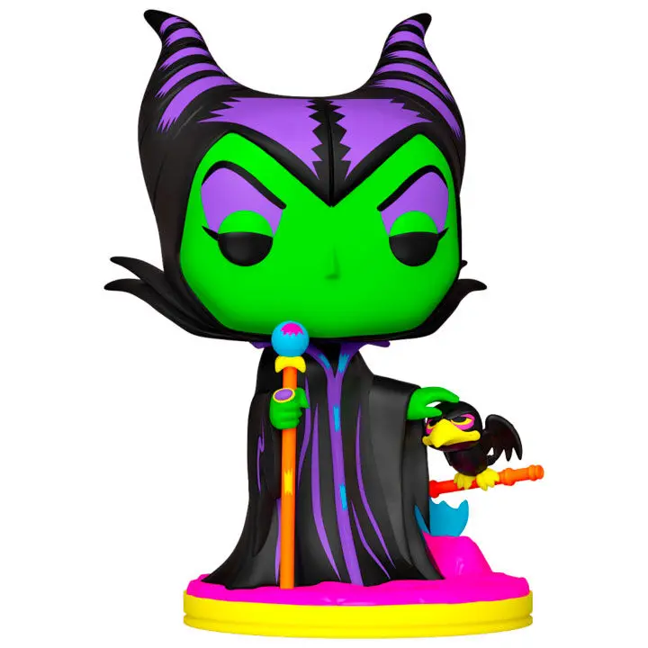 Disney Villains POP! Vinylová figurka Zloba (Blacklight) 9 cm fotografii produktu