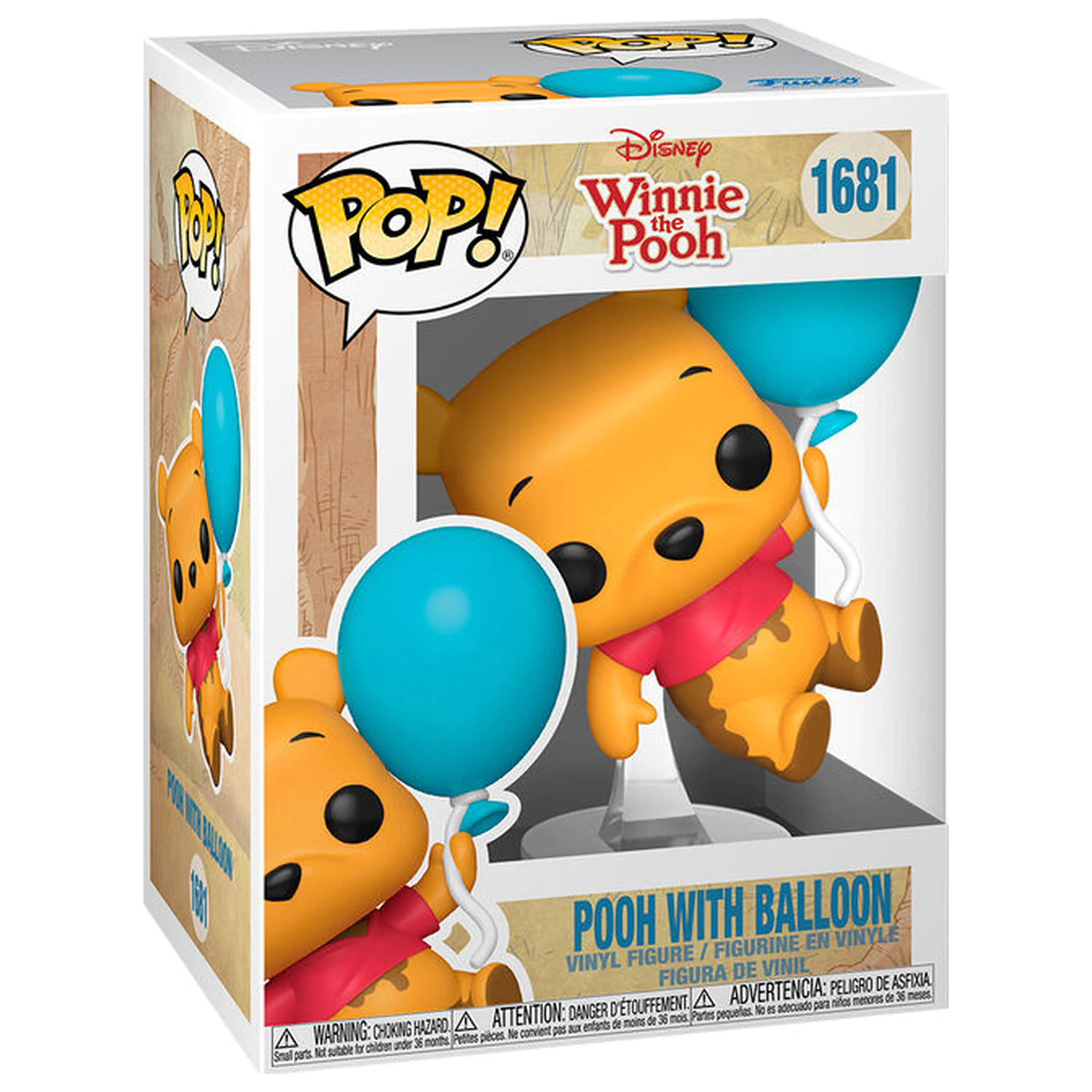 Funko POP figurka Disney Winnie the Pooh with Balloon fotografii produktu