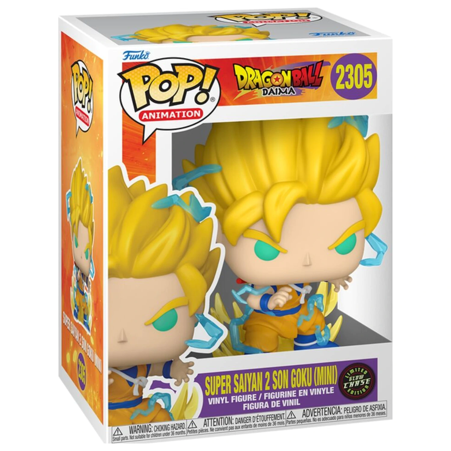 Funko POP figurka Dragon Ball Daima Super Saiyan Son Goku Mini Chase fotografii produktu