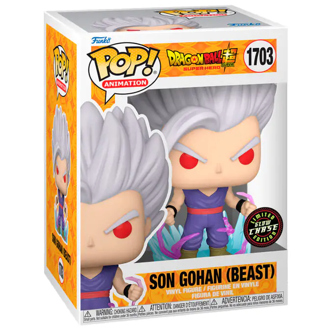 Funko POP figurka Dragon Ball Super Super Hero Gohan Beast Chase fotografii produktu