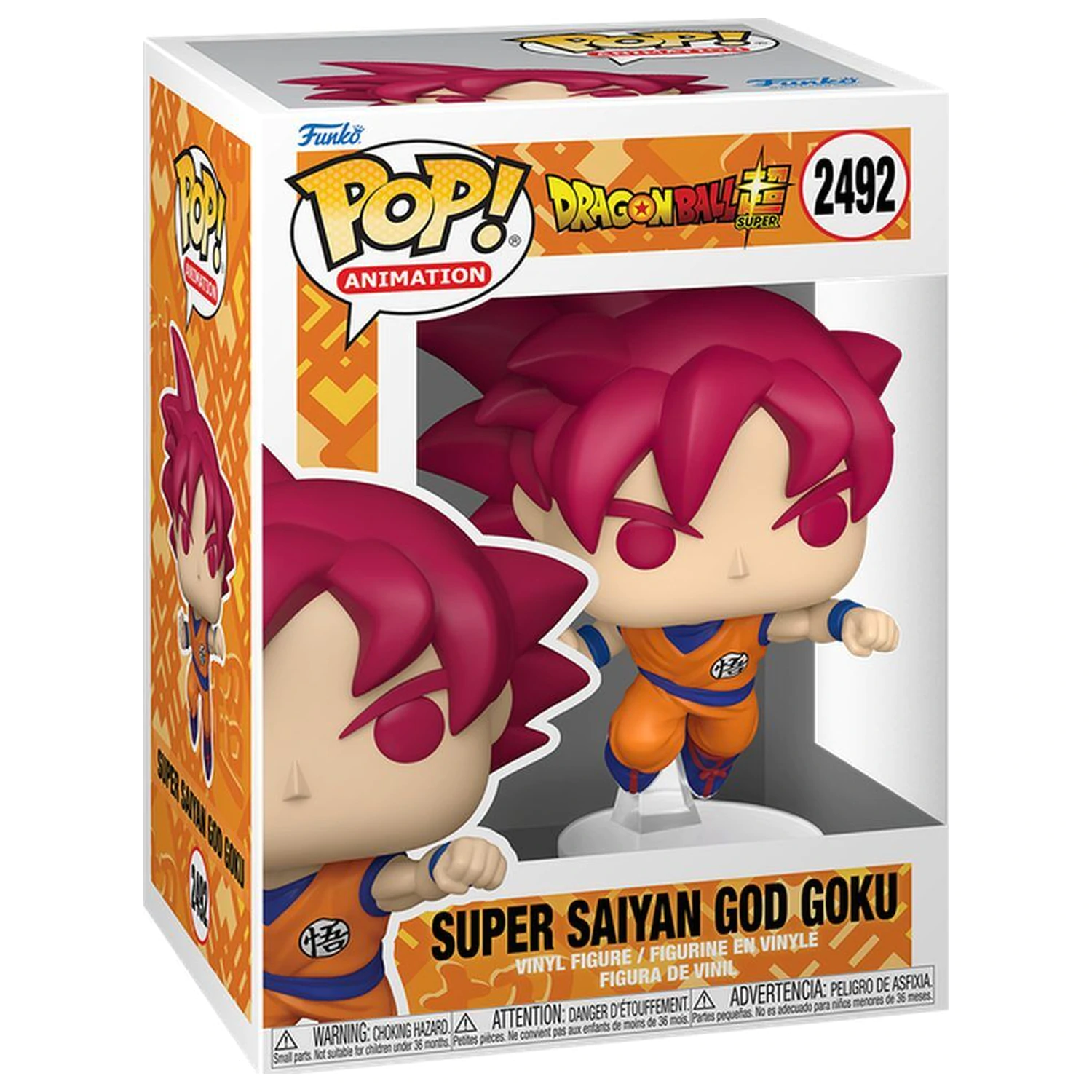 Funko POP figurka Dragon Ball Super - Super Saiyan God Goku fotografii produktu