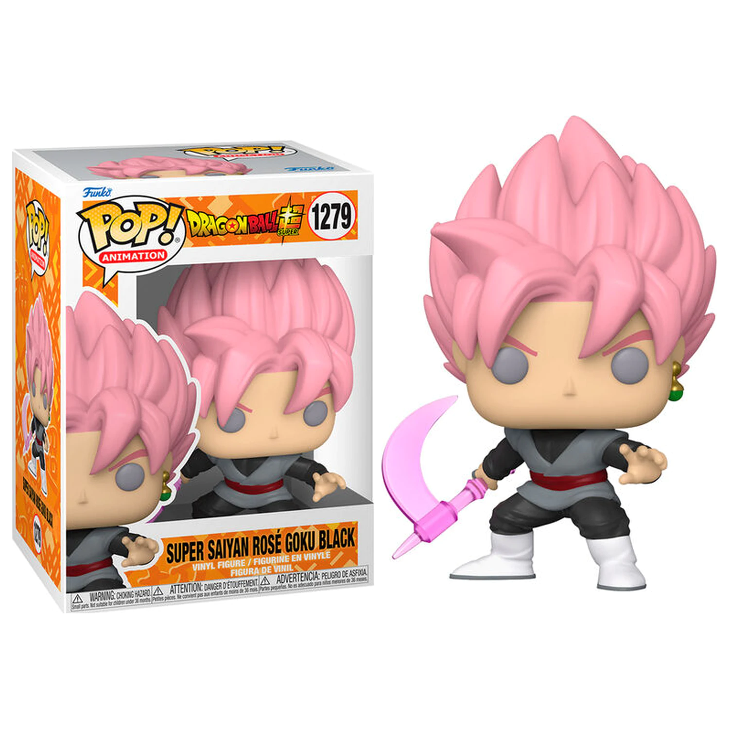 Dragon Ball Super POP! Animation vinylová figurka Goku s (TRL) Kosou 9 cm fotografii produktu