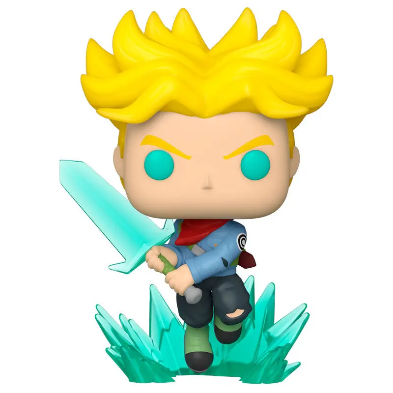 Dragon Ball Super POP! Animation vinylová figurka SS Trunks s mečem 9 cm fotografii produktu