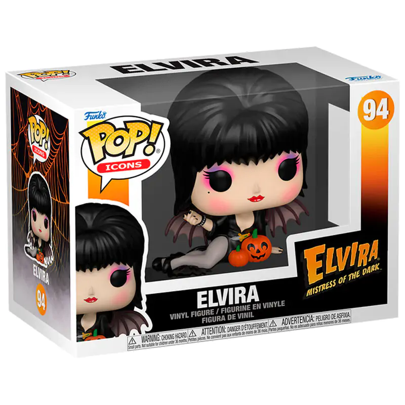 Funko POP figurka Elvira Mistress of the Dark Elvira with Pumpkins fotografii produktu