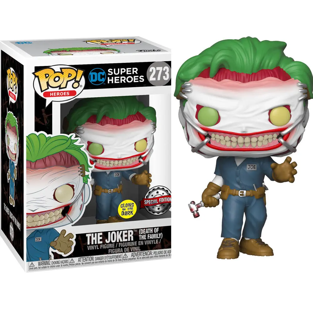 Funko POP! figurka a tričko box DC Comics The Joker Exkluzív fotografii produktu