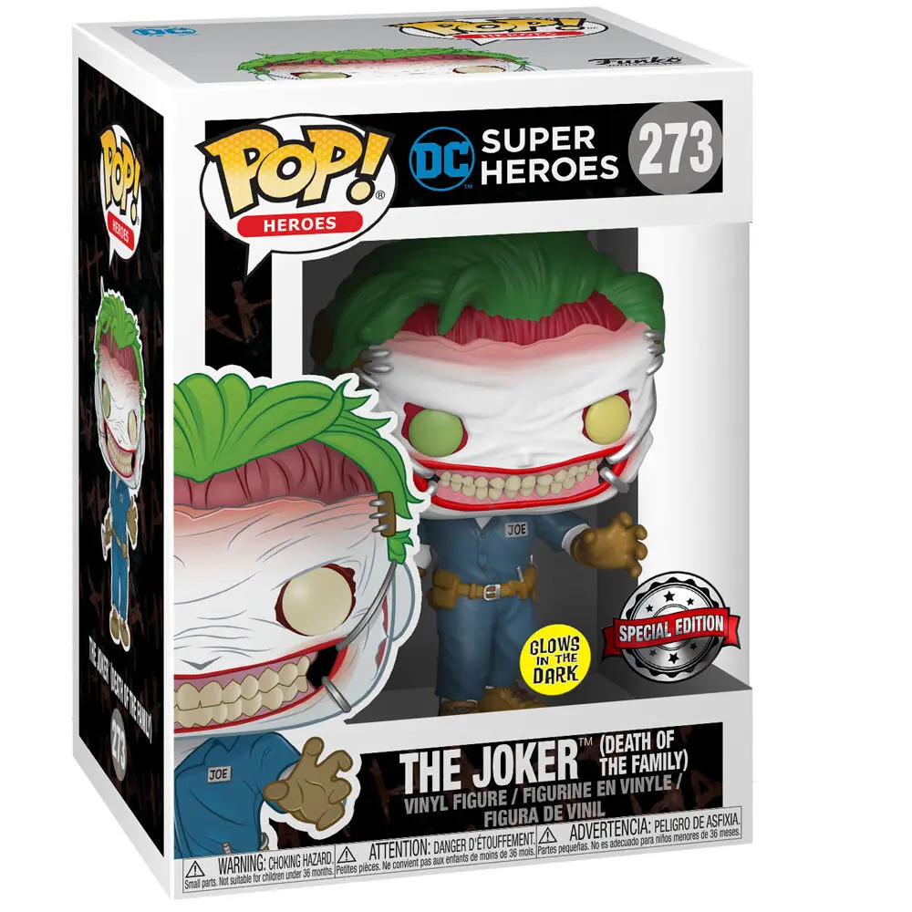 Funko POP! figurka a tričko box DC Comics The Joker Exkluzív fotografii produktu