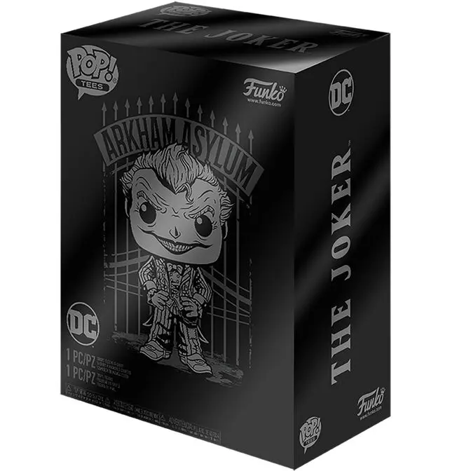 Funko POP figurka & tričko box DC Comics The Joker Exkluzív fotografii produktu