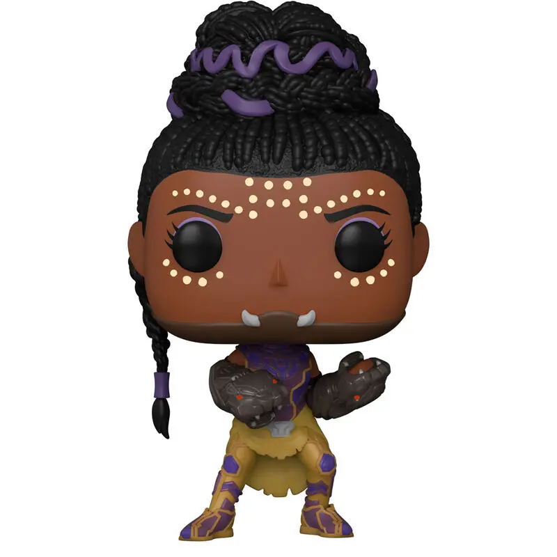 Funko POP! figurka a tričko box Marvel Black Panther Shury Exkluzív fotografii produktu