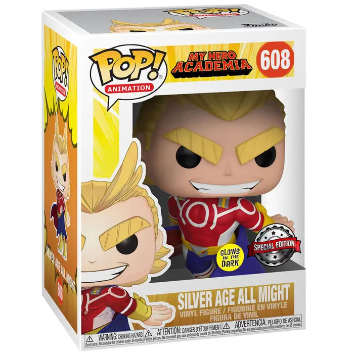 Funko POP figurka & tričko box My Hero Academia All Might Exkluzív fotografii produktu