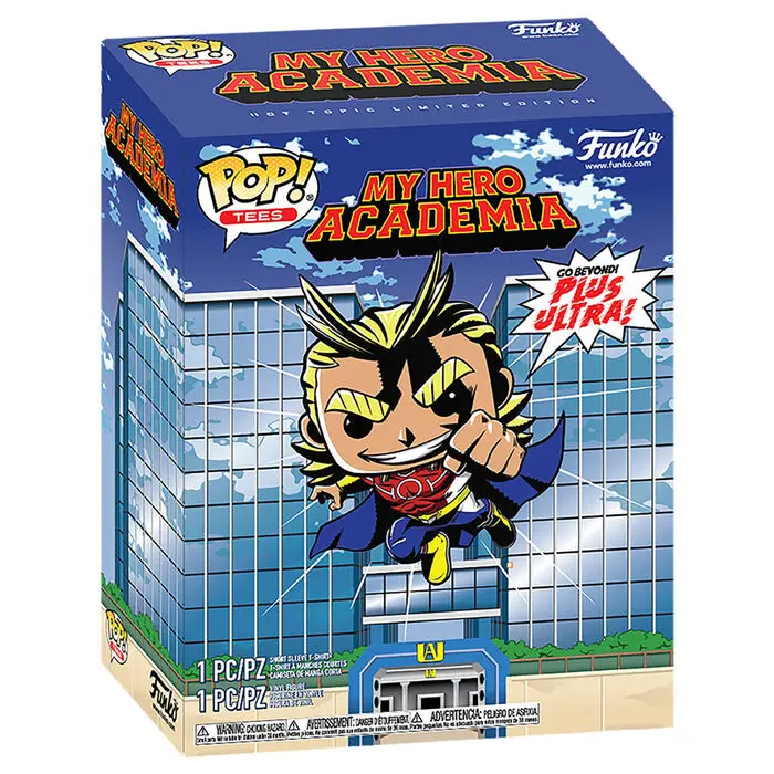 Funko POP figurka & tričko box My Hero Academia All Might Exkluzív fotografii produktu