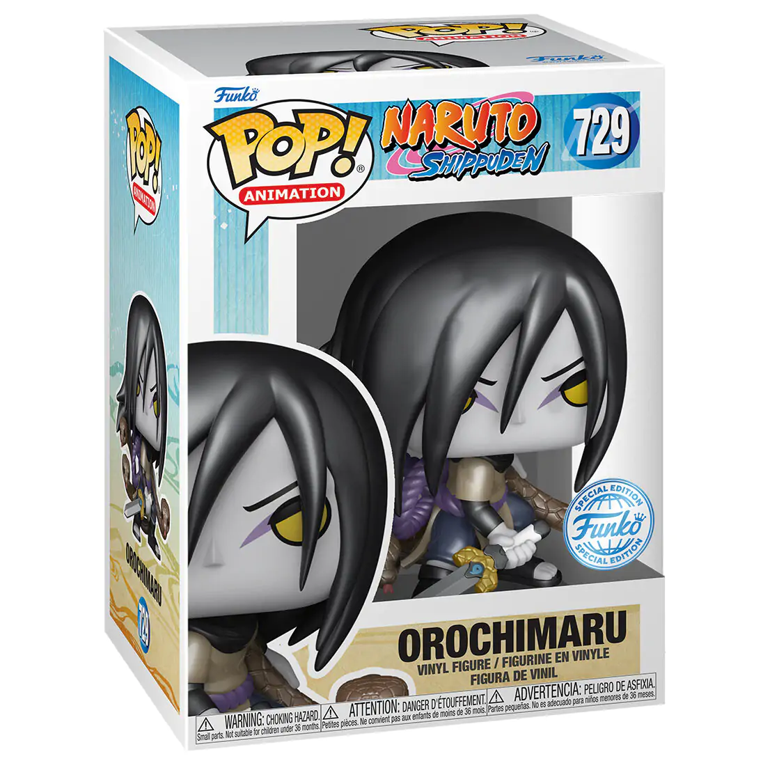 Sada figurka POP & Tričko Naruto Shippuden Orochimaru fotografii produktu