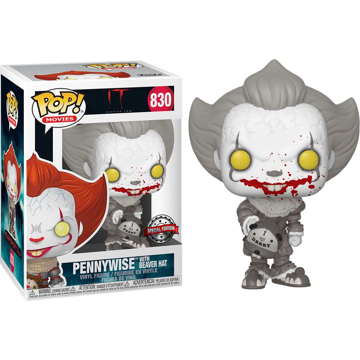 Funko POP! figurka a tričko box Stephen Kings It x Pennywise fotografii produktu