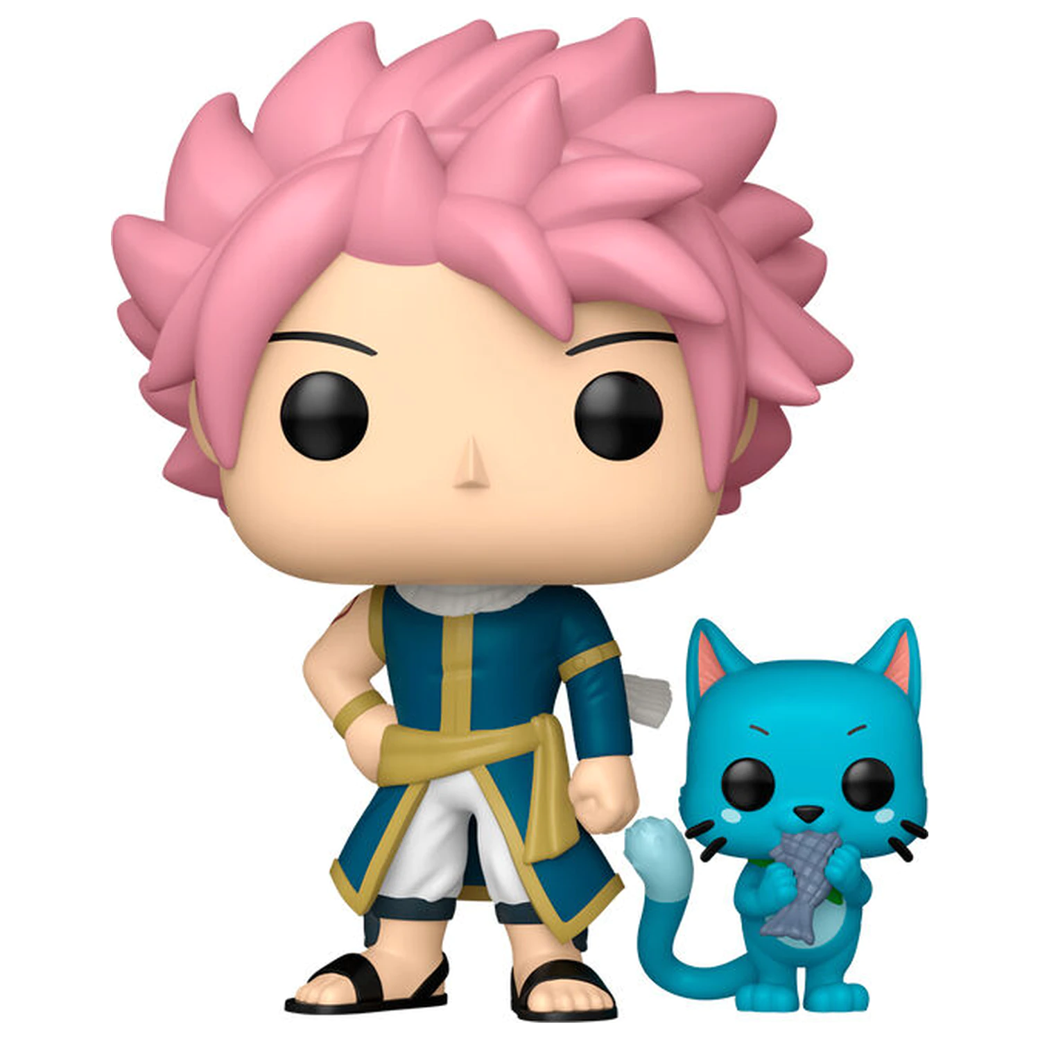 Funko POP figurka Fairy Tail 100 Years Quest Natsu with Happy fotografii produktu