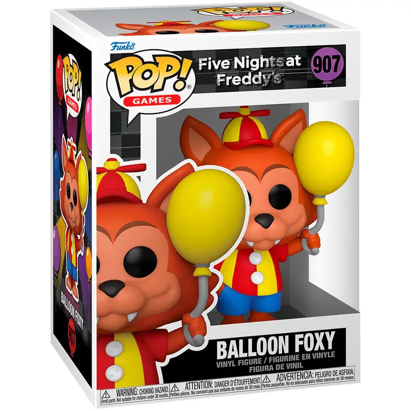 Five Nights at Freddy's Security Breach POP! Games Vinylová figurka Balón Foxy 9 cm fotografii produktu