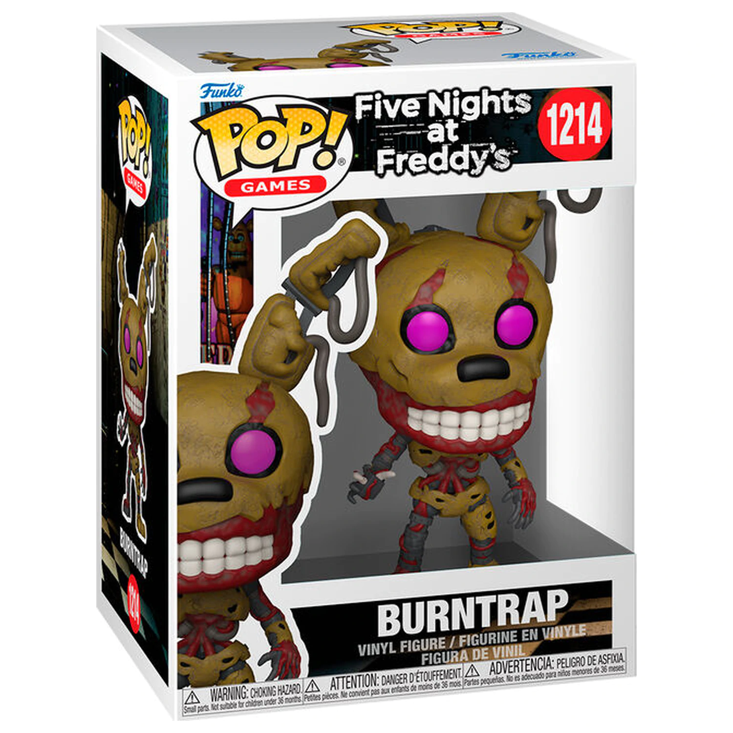 Funko POP figurka Five Nights At Freddys Burntrap fotografii produktu