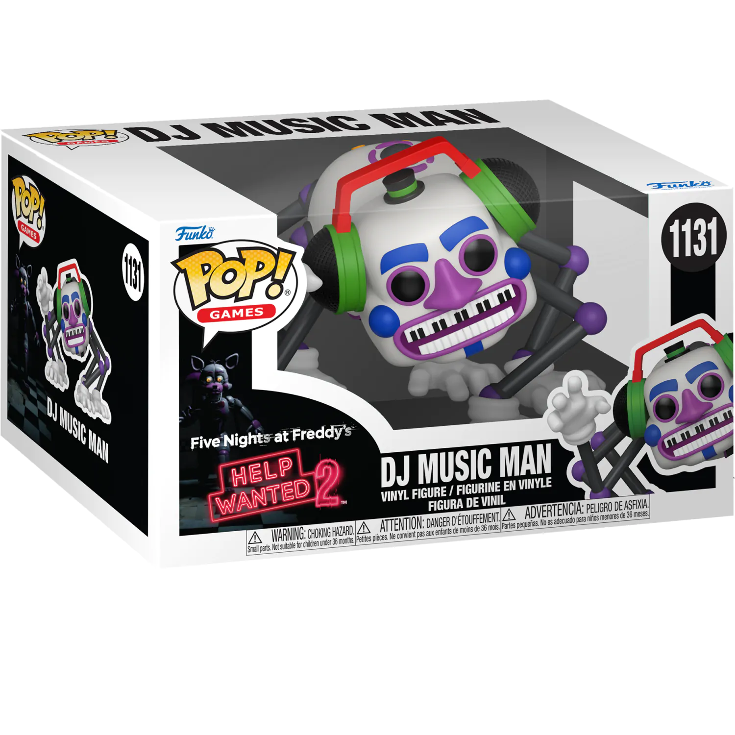 Funko POP figurka Five Nights at Freddys Help Wanted 2 DJ Music Man fotografii produktu