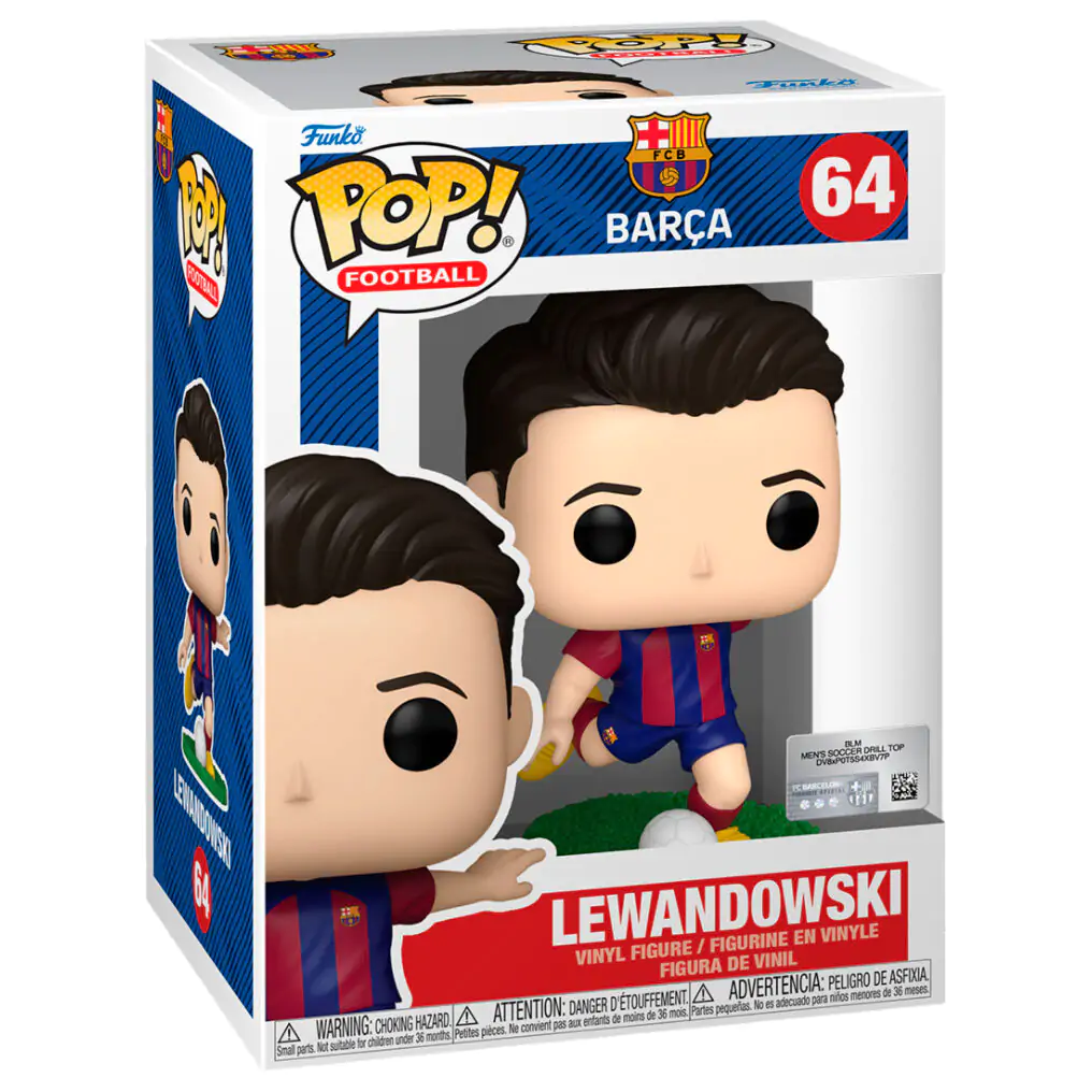 POP figurka Football FC Barcelona Lewandowski fotografii produktu