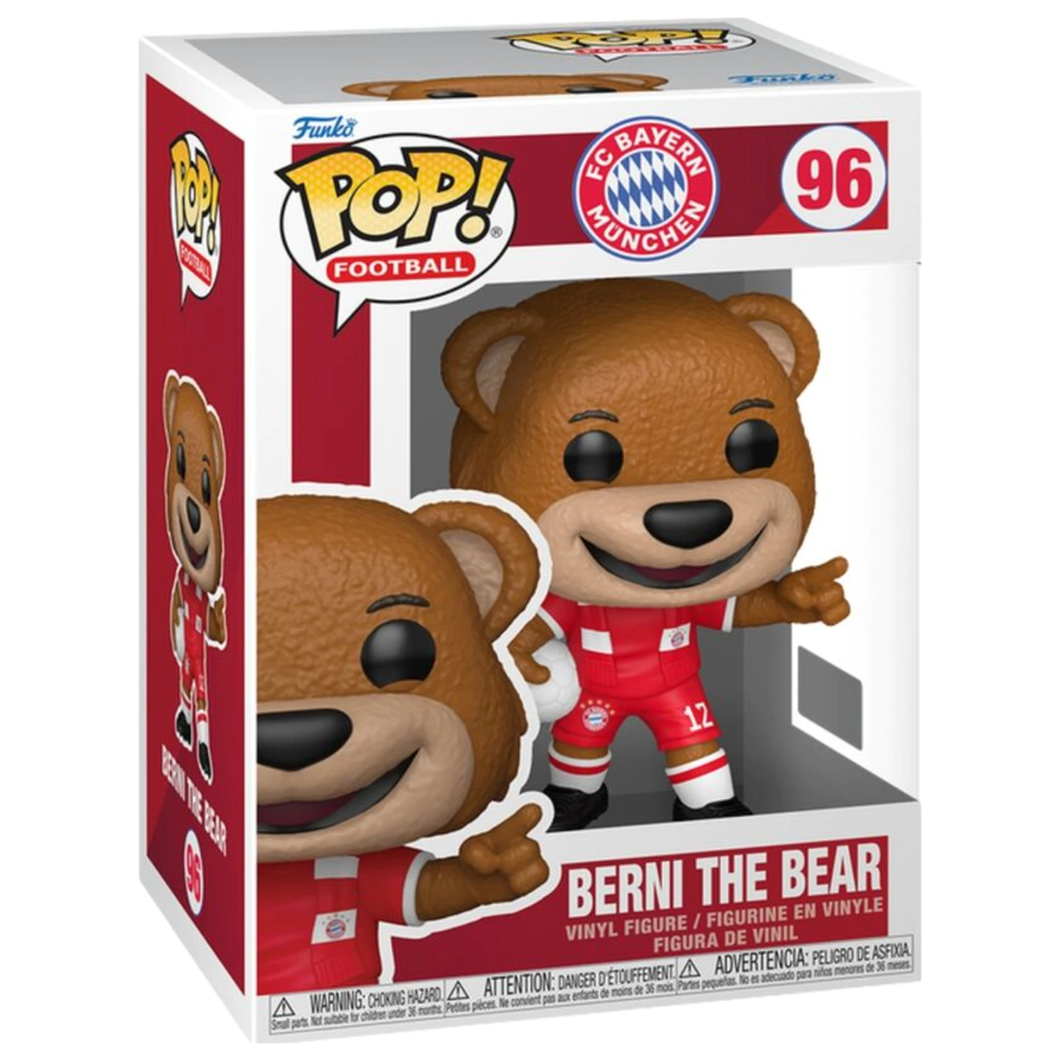 Funko POP figurka Football FC Bayern Munich Berni The Bear fotografii produktu