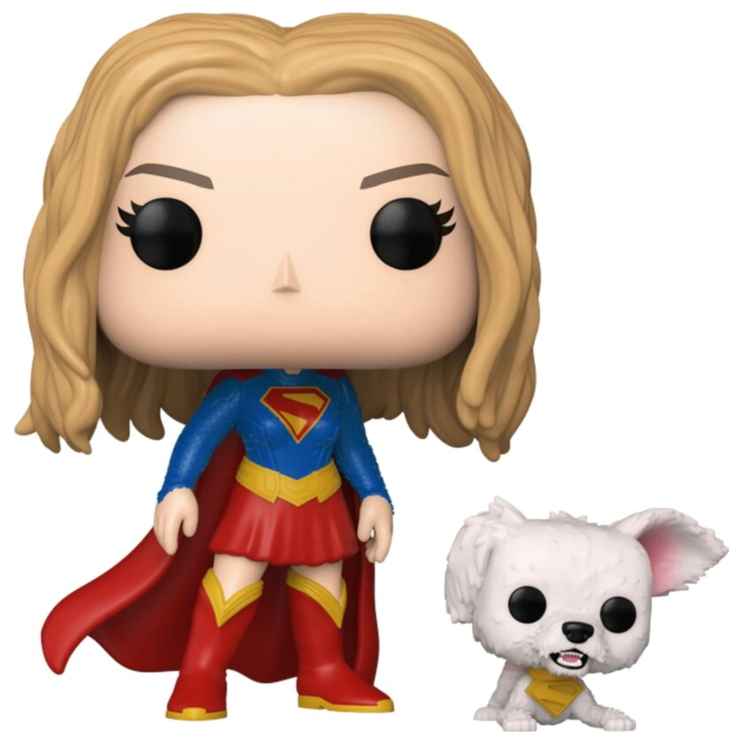 Funko POP figurka DC Comics Supergirl Buddy Supergirl with Puppy Krypto fotografii produktu