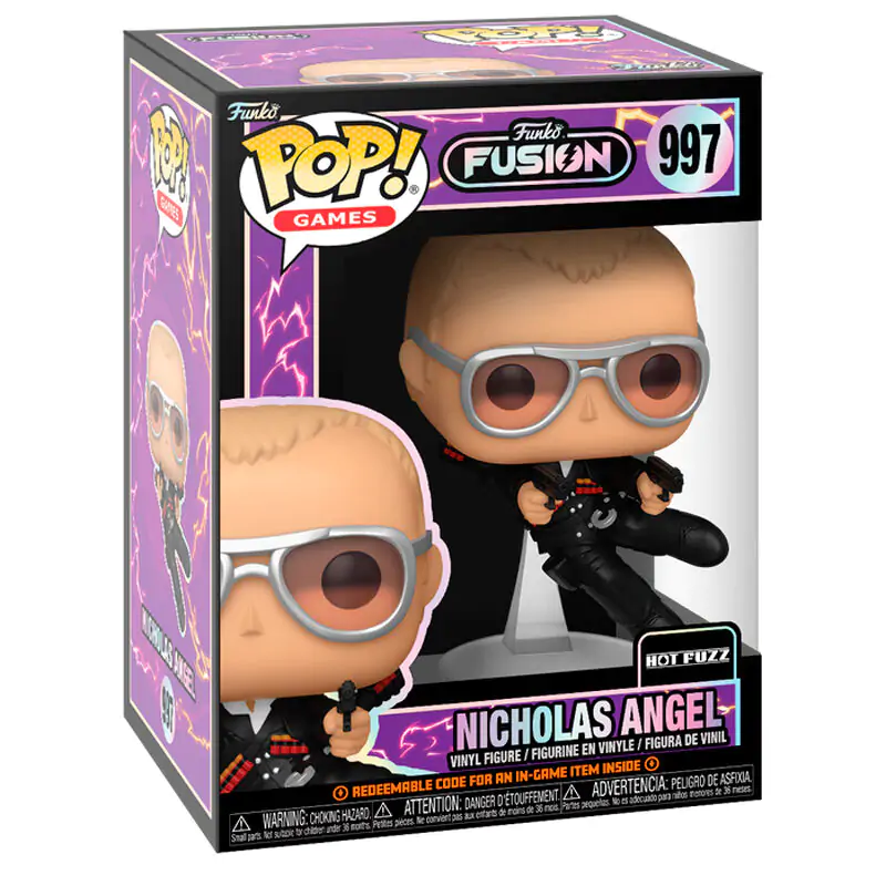 POP figurka Funko Fusion Hot Fuzz Nicholas Angel fotografii produktu