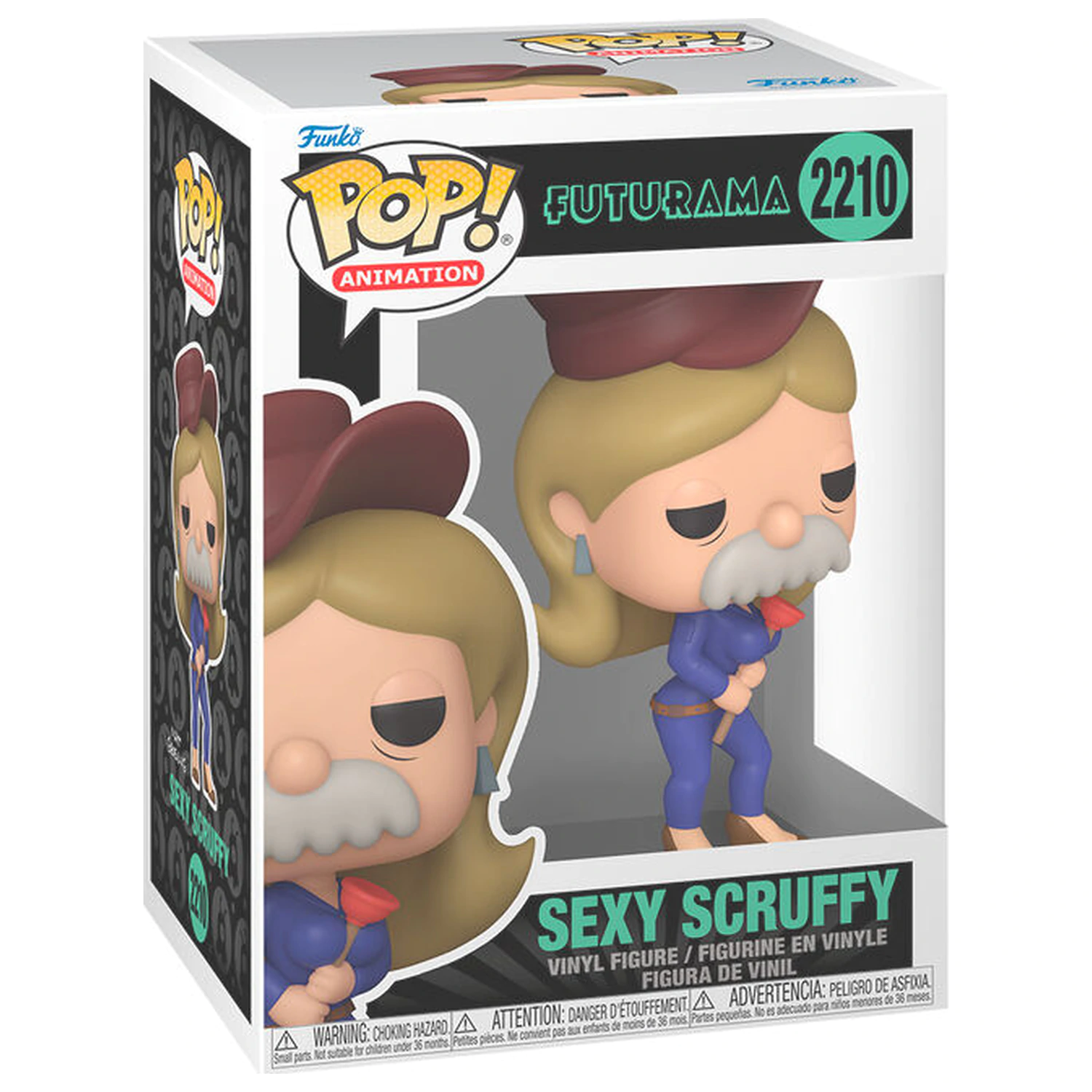 Funko POP figurka Futurama Sexy Scruffy fotografii produktu